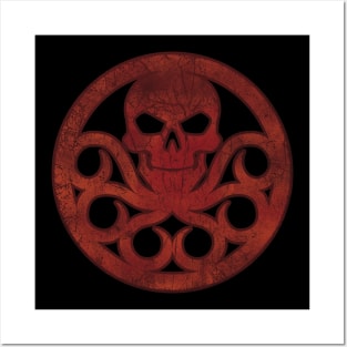 Hydra Red Posters and Art